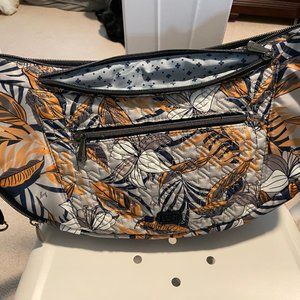 Lug Boomerang SE Sling - Lily Gray - EUC w/key fob